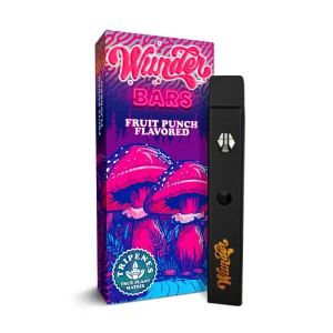 wunderbar fruit punch cbd/mushroom disposable