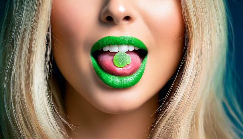 green lips