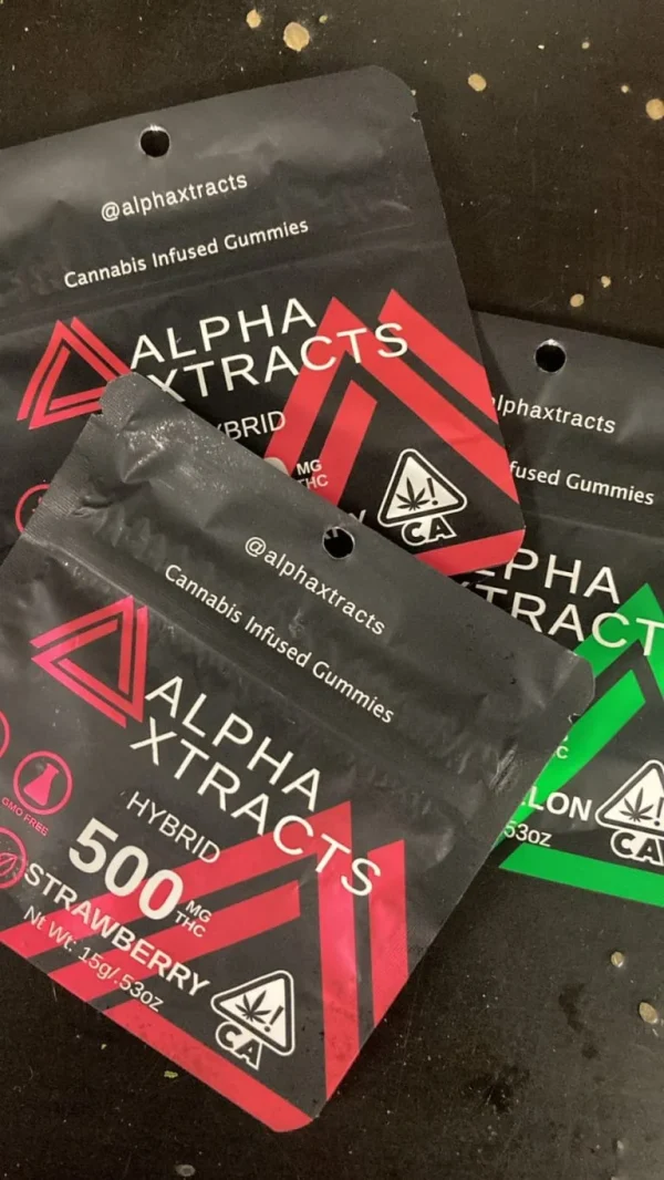 alpha extract gummies – 500mg