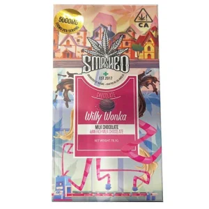 smashed chocolate bars – smashed chocolate willy wonka 5000mg