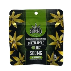 smashed green apple belts gummies 500mg