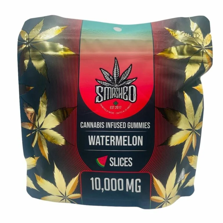 smashed cannabis infused gummies 10000mg