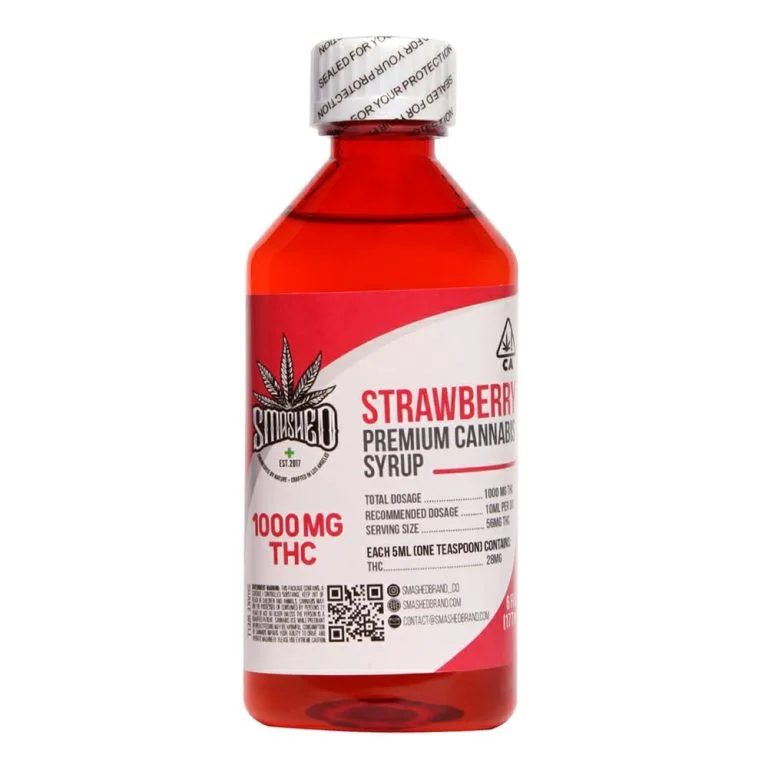 smashed cannabis syrup best cannabis syrup 1000mg